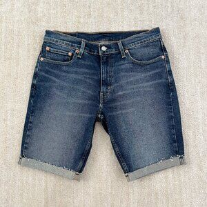 Levi’s 511 9" Blue Jeans Cutoffs Denim Shorts Jorts 33